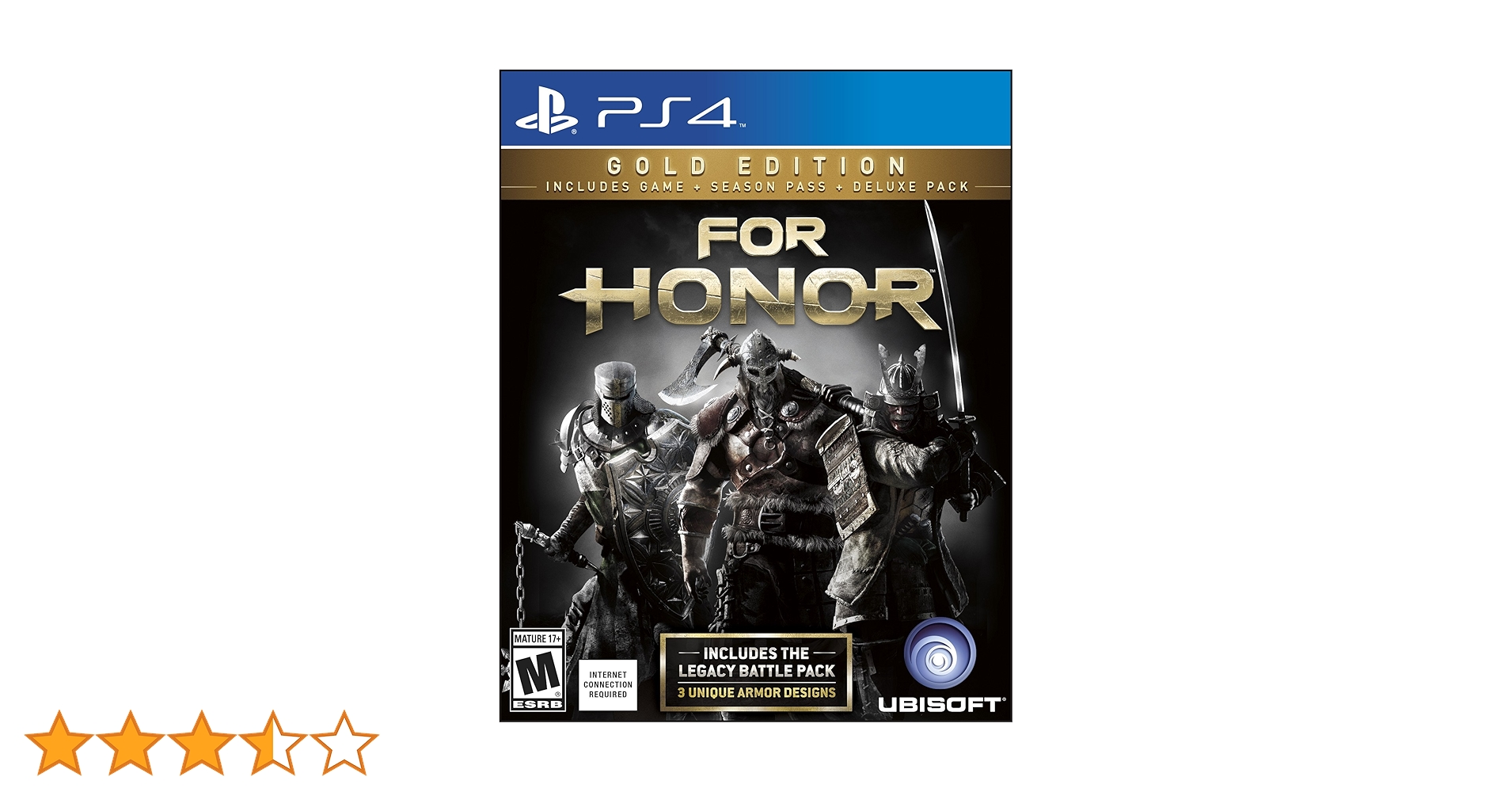Amazon.co.jp: For Honor - Gold Edition (輸入版:北米) - PS4